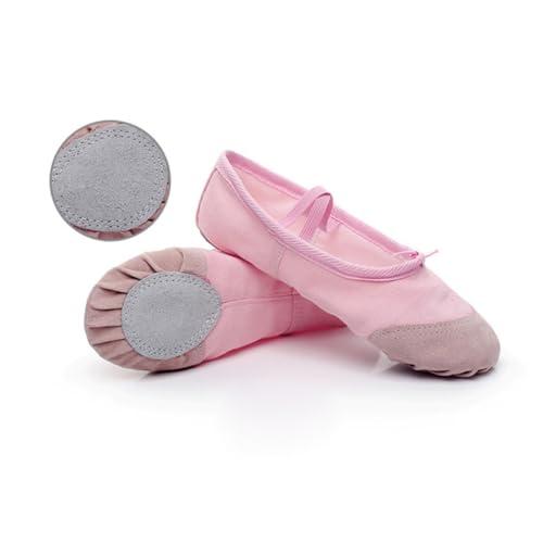 Ipetboom Ballettschläppchen mit Rutschfester Sohle Leichtes und Yogaschuhpaar für Junge Mädchen und Erwachsene für Ballett Modern Dance und Jazz von Ipetboom