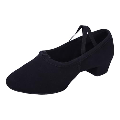Ipetboom Ballettschuhe Damen Low Heel Ballett Tanzschuhe mit Weicher Sohle Komfortable Performance Schuhe für Mädchen und Erwachsene Tragbare Ballettschläppchen für Training und Auftritt von Ipetboom