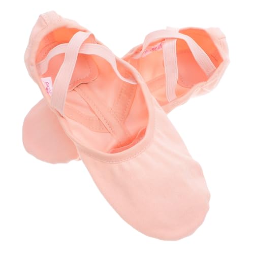 Ipetboom Ballettschuhe für Erwachsene Hautfarbene Ballettslipper mit Rutschfester Sohle Elastischem Riemen Atmungsaktiv und Leicht Geeignet für Yoga und Tanz von Ipetboom