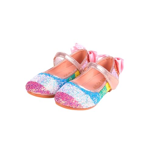 Ipetboom Ballettschuhe mit Rundem Zehenbereich Weicher Rutschfester PU Sohle und Strapazierfähigem Material für Tanztraining und Praktische Nutzung von Ipetboom