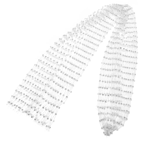 Ipetboom Netz-haarbandana Für Damen Mesh-kopftuch Mit -design Bandana-stirnband Strass-kopftuch Kopfstück Für Frauen Haarschal Im Netz-design Einfache Dekoration Für Alltag Praktische von Ipetboom