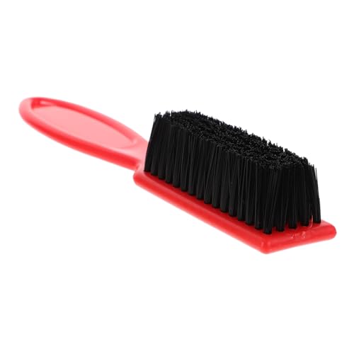 Ipetboom Bartbürste Herren Bartreinigung Pinsel Ergonomisch Griff Haarschneide Bürste Hals Staubwischer Vielseitig Styling Werkzeug Rot von Ipetboom