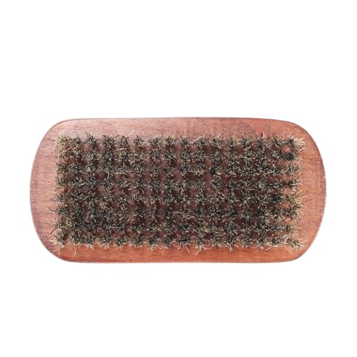 Ipetboom Curved Beard Brush Aus Buchenholz Bartpflege Zubehör Für Männer Natürliche Borsten Für Glänzende Und Glatte Bärte Robust Und Langlebig Braun von Ipetboom