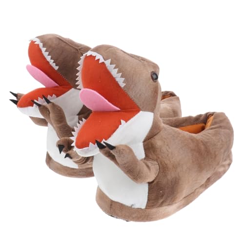 Ipetboom Baumwoll Hausschuhe Cartoon Modell Leichte Warme Indoor Plüschschuhe für Herbst und Winter Rutschfest für Erwachsene Modische Hausschuhe von Ipetboom