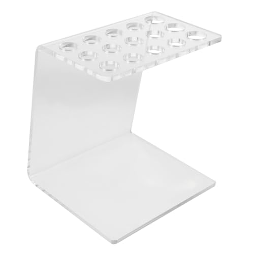 Ipetboom Beauty-scherenhalter Veranstalter Des Salons Scherenaufbewahrung Kamm-organizer Desktop-clip-aufbewahrungsregal Halter Für Friseurwerkzeuge Friseurzubehör Trimmer Transparent Acryl von Ipetboom