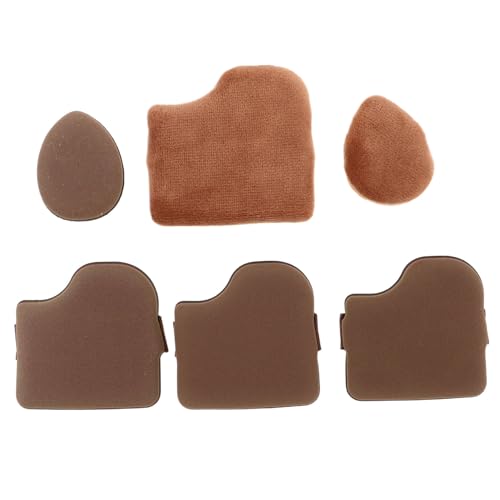 Ipetboom Beflockungs Puff Schwamm Puder Make Up Körperpuderquaste Für Frauen Kissen Foundation Puff Puderquaste Zum Aufstäuben Highlighter Puderquastenkissen von Ipetboom