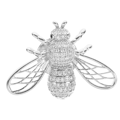 Ipetboom Bienenbrosche Filigran Und Schick Für Kleidung Schals Und Hüte Party Festival Geschenk Damen-kleidungsaccessoire Retro-brosche Bienen-pin Anstecknadel Bienenschmuck Rucksacknadel von Ipetboom