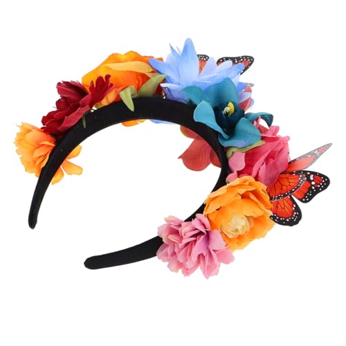 Ipetboom Blumen-schmetterling Haarreif Für Kopfdekoration Für Hochzeiten Und Partys Romantisches Accessoire Mit Floralem Design Und Auffälligen Details Ipetboom Blumen-schmetterling Haarreif Für Kopfdekoration Für Hochzeiten Und Partys Romantisches Accessoire Mit Floralem Design Und Auffälligen Details von Ipetboom