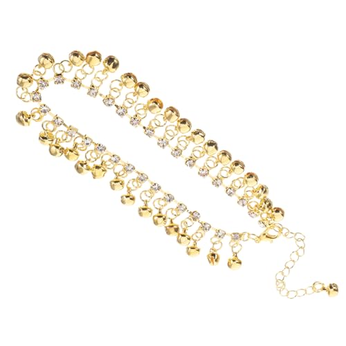 Ipetboom Boho Fußkettchen Damen Vintage Ethno Stil Verstellbar mit Glocken Quasten Schmuck für Strand Freizeit und Alltag Armband für Mädchen und Frauen von Ipetboom