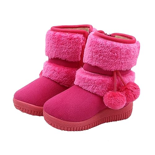 Ipetboom Schneestiefel Für Kleinkinder Im Winter Mit Rutschfester Sohle Warme Winterschuhe Aus Dicker Baumwolle Passend Zu Outfits Für Mädchen von Ipetboom