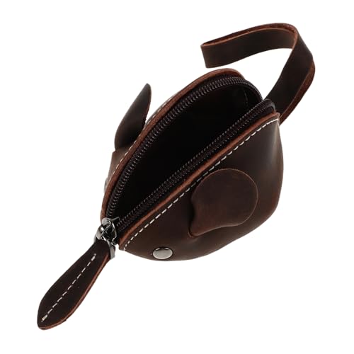 Ipetboom Lustiges Mädchen-mäuseportemonnaie Robustem Rindsleder Mit Schlüsselanhänger Praktische Und Schlüsseltasche Für Kleine Für Unterwegs von Ipetboom