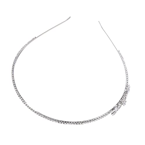 Ipetboom Elegante Braut Haarschmuck Haarschmuck Für Hochzeiten Fashion Rhinestone Headband Für Damen Perfektes Accessoire Für Brautkleid Und Festliche Anlässe von Ipetboom