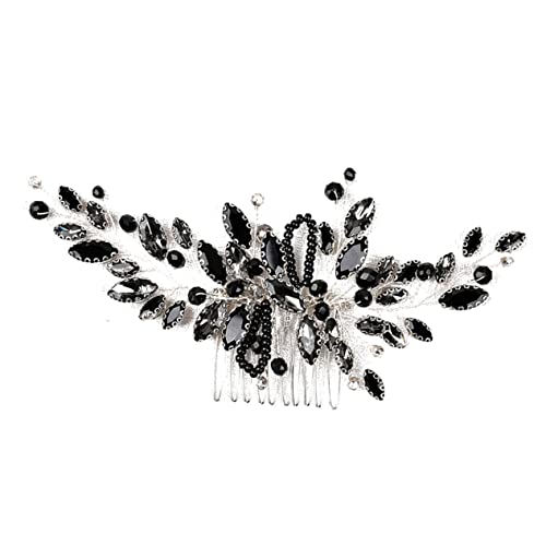 Ipetboom Braut-Tiara Kamm Hochzeit Kopfschmuck Hochzeitskopfschmuck Legierung Zubehör Braut Haarschmuck Haarschmuck Für Die Braut von Ipetboom