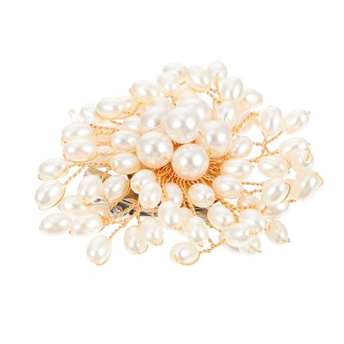 Ipetboom Perlen Brosche Für Frauen Hochzeit Corsage Kleidernadel Perle Mode Accessoire Mantel Rock Abendkleid von Ipetboom