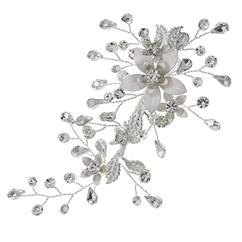 Ipetboom Brautjungfer Hochzeit Haarnadel haarschmuck Haar Klammern hair prong Haarklammer Haarspangen Mädchen Haarnadel Braut Haarnadel empfindlich Kopfbedeckung Seitenclip Fräulein Strass von Ipetboom