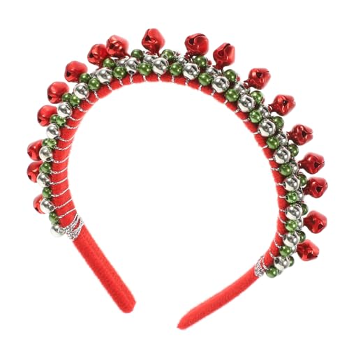 Ipetboom Bunte Glöckchen Haarband Für Frauen Stilvolles Weihnachts-stirnband Für Festlichkeiten Breites Headband Aus Robustem Und Haardekoration Für Weihnachten Und Partys von Ipetboom