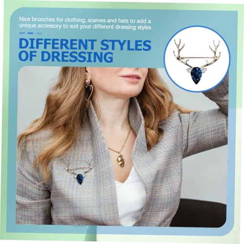 Ipetboom Brosche Damen Anstecknadel aus Langlebiger Legierung Modisches Accessoire für Anzug Revers Mütze und Schal Stilvolle Kleidung Dekoration Goldfarben von Ipetboom