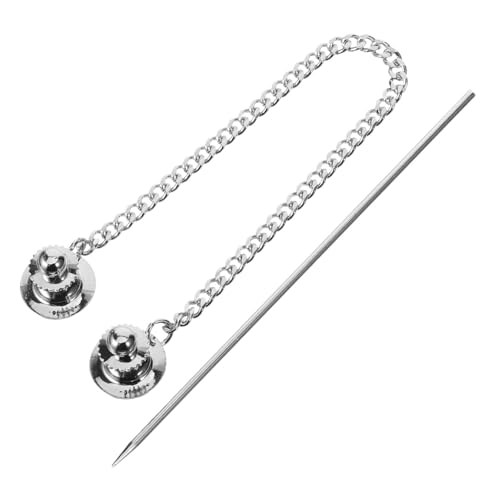 Ipetboom Dekorativer Krawattennadel Für Herren Mit Kette Elegante Kragenbar Chic Brosche Für Partys Bankette Und Feste Aus Robustem Metall Stilvolles Design von Ipetboom