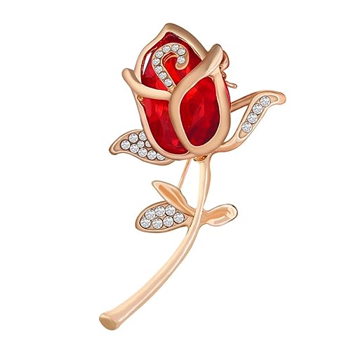 Ipetboom Brosche Zubehör Stifte Broschen für Frauen Mütter Schmuck Blumenbrosche Blume dekorative Brosche rot Ipetboom Brosche Zubehör Stifte Broschen für Frauen Mütter Schmuck Blumenbrosche Blume dekorative Brosche rot von Ipetboom