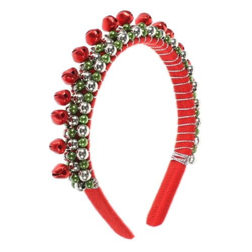 Ipetboom Festliches Weihnachts-stirnband Mit Glöckchen Angenehm Zu Tragende Haardekoration Für Feiertags-outfits Für Damen Und Geeignet von Ipetboom