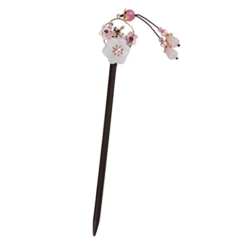 Ipetboom Retro Blumen Haarnadel Vintage Stil Haar Schmuck Folk-custom Haarstab Chinesische Haarnadel Für Lange Nutzung Mädchen Haar Essstäbchen von Ipetboom