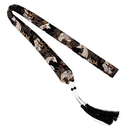 Ipetboom Chinesisches Haarschmuck Haarband mit Quaste Blaues Haarband für Frauen und Mädchen Elegantes Stirnband Haarschal für Alltag Hochzeit Kostümparty Traditioneller Stil Haarschmuck von Ipetboom