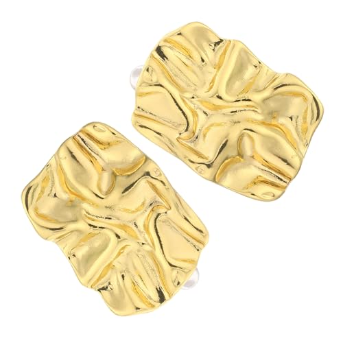 Ipetboom Chunky Geometrische Ohrhänger aus Zinklegierung Unregelmäßige Wellenförmige Textur Statement Ohrringe für Damen Modische Rechteckige Pendelohrringe Geeignet für Halloween und Ipetboom Chunky Geometrische Ohrhänger aus Zinklegierung Unregelmäßige Wellenförmige Textur Statement Ohrringe für Damen Modische Rechteckige Pendelohrringe Geeignet für Halloween und von Ipetboom