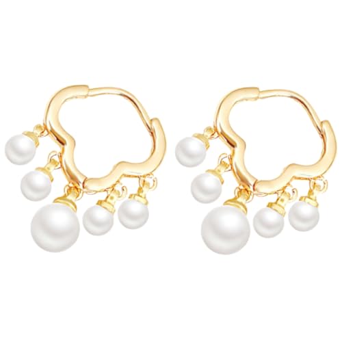 Ipetboom Cloud Form Perlenohrringe Damen Leicht Ohrstecker Elegant Für Hochzeit Geburtstag Alltag Beach Schmuck von Ipetboom