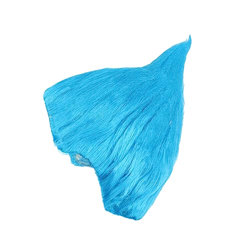 Ipetboom Cosplay Perücke Feuerflammen Design Troll Festival Karneval Kopfschmuck Lakeblau Langlebig Hautfreundlich für Halloween Kostüm Party von Ipetboom