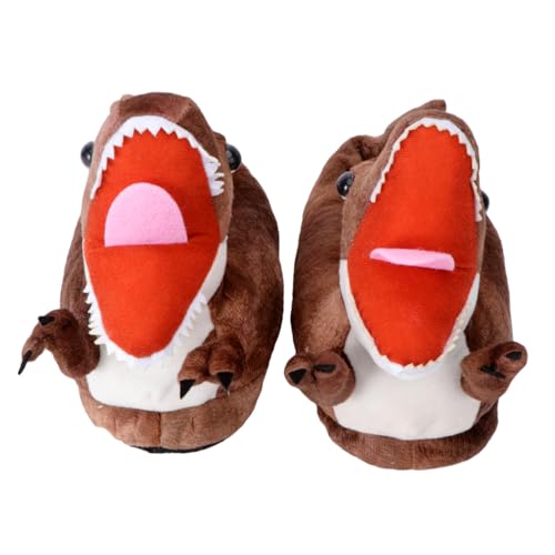Ipetboom Cotton Slippers Herbst Winter Hausschuhe Unisex Leicht Cartoon Design Flache Sohle Bequeme Baumwollpantoffeln Für Innen Erwachsene von Ipetboom