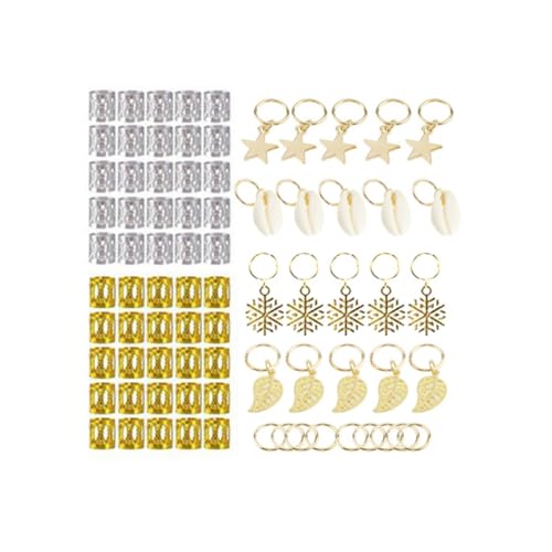 Ipetboom 80stücke Hohle Dreadlocks Diy Haar Braid Schmuckringe Haarmanschetten Haardekor Filigrane Rohre Aus Aluminiumlegierung Rostfrei von Ipetboom