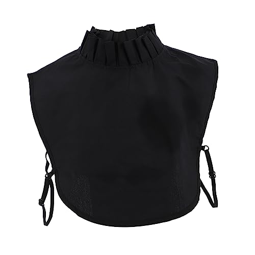 Ipetboom Damen Fake mit Rüschendetails Abnehmbar für Bürooutfits Vielseitig Kombinierbar mit Kleidern Pullovern Shirts für Festliche Anlässe Besondere Anlässe von Ipetboom