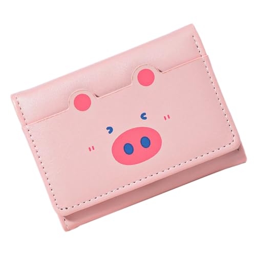 Ipetboom Clutch Geldbörse Kleine Kartenbörse Mit Cartoon- Multifunktionale Reißverschluss-münztasche Für Damen Für Geld Karten Und Kleingeld von Ipetboom