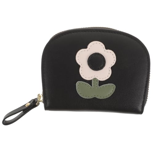 Ipetboom Damen Geldbörse Klein aus PU mit Reißverschluss Multifunktionales Kartenetui mit Großer Kapazität Kompakte Clutch Geldbeutel für Frauen Sicher und Langlebig für Alltag und Reisen von Ipetboom