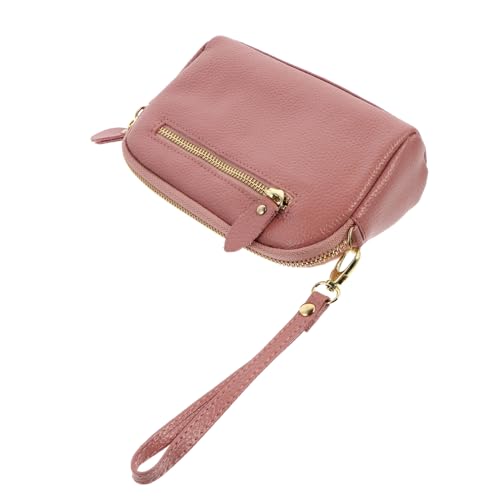 Ipetboom Damen Münzbeutel mit Mehrschicht Design und Großem Fassungsvermögen Langlebige Change Purse mit Handgelenkschlaufe Praktische Geldbörse für Alltag Shopping und Reisen Stylische von Ipetboom