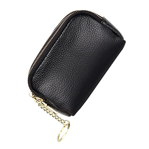 Ipetboom Damen Münzbrieftasche Hochwertigem Rindsleder Tragbarer mit Fächern für Schlüssel Karten Kleingeld Umhängetasche für Frauen von Ipetboom