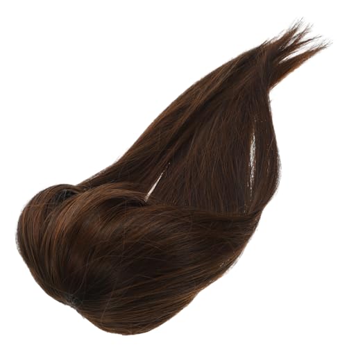 Ipetboom Clip Haarteil Für Frauen Unsichtbare Haarverlängerung Für Dünner Werdendes Haar Hochwertiges Synthetisches Haarstück Schokoladenbraun Einfaches Anklipsen Für Mehr Volumen Und von Ipetboom