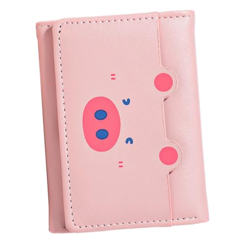 Ipetboom Damen Portemonnaie Kurz mit Münzfach Cartoon Kartenorganizer für Frauen Modische Kleine Geldbörse in Robust und Praktisch für Outdoor Shopping und Alltag von Ipetboom