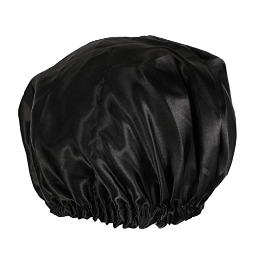 Ipetboom Damen Satin Schlafhaube Mit Doppelter Schicht Verstellbare Nacht-haarhaube Für Haarpflege Zum Schlafen Bad Oder Make-up Elegantem von Ipetboom