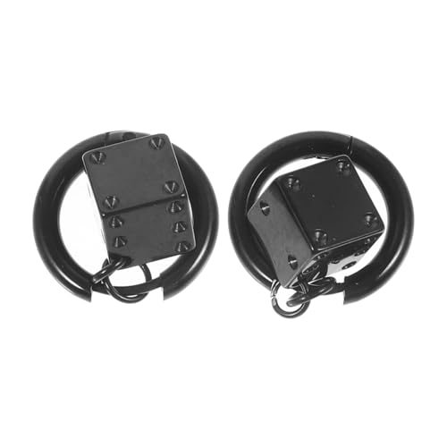 Ipetboom Damen Würfelohrringe aus Harte Ohrstecker mit Einzigartigem Würfel Design Vielseitig für Alltag und Party Komfortabel und Langlebig Eleganter Damenschmuck von Ipetboom