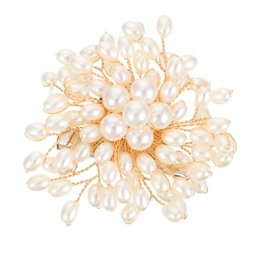 Ipetboom Damen-brosche Aus Hochzeitsbrosche Perlenbrosche Wäschenadel Corsage-anstecker Mit Clip Leicht Zu Tragen Passt Zu Schal Tuch Hemd Revers Pullover Und Mantel von Ipetboom