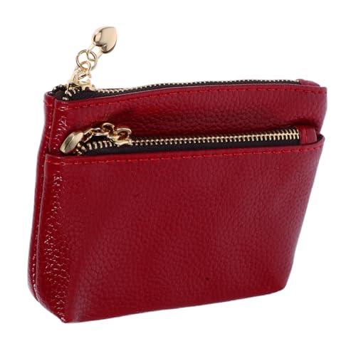 Ipetboom Damen Geldbörse Pu- Kompaktes Münzfach Mit Reißverschluss Vielseitige Karten Und Geldaufbewahrung Für Alltag Design von Ipetboom