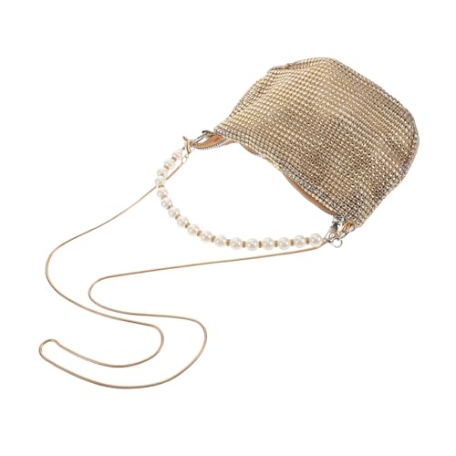 Ipetboom Perlenhandtasche Für Damen Glitzernde Clutch Mit Schultergurt Abendtasche Für Hochzeiten Und Partys Einzigartiges Design Praktisch Und Stilvoll von Ipetboom