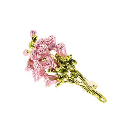 Ipetboom Blumenrosenbrosche Für Damen Rosenblumenbrosche Als Metallabzeichen-schmuck Für Strickjacke Schal Anzug Pullover Kleid von Ipetboom