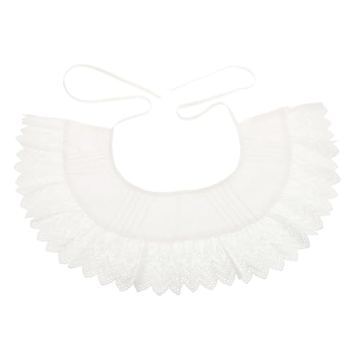 Ipetboom Dekorativer Falscher Kragen für Mädchen Abnehmbarer Mini Cape Kragen Weichem Atmungsaktivem für Blusen und Vielseitig Einsetzbar bei Arbeit Partys oder Alltag von Ipetboom