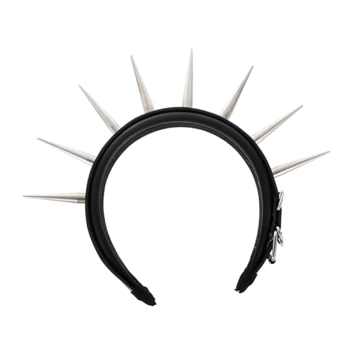 Ipetboom Dekoratives Nieten Stirnband Party Haarband Für Kostümpartys Karneval Halloween Mit Metallnieten Leicht Und Strapazierfähig von Ipetboom