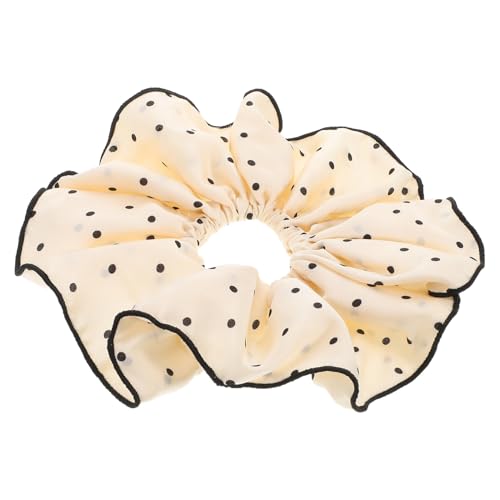 Ipetboom Elastische Haarbänder Mit Punktmuster Und Spitze Bequeme Damen-haaraccessoires Für Und Verschiedene Frisuren von Ipetboom