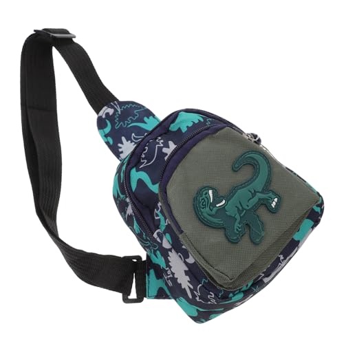 Ipetboom Dinosaurier Brusttasche Kinder Umhängetasche Nylon Crossbody Tasche für Mädchen Langlebig für Partys und Shopping Ipetboom Dinosaurier Brusttasche Kinder Umhängetasche Nylon Crossbody Tasche für Mädchen Langlebig für Partys und Shopping von Ipetboom
