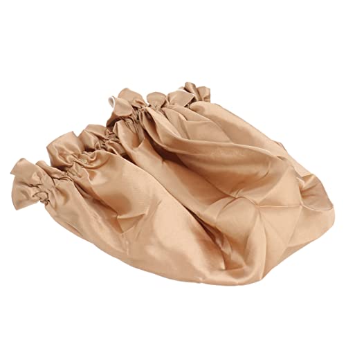 Ipetboom 1stück Doppellagige Satin Schlafhaube Für Damen Große Runde Nachtmütze Khaki Für Haarpflege Im Schlaf Für Locken Und Schönheitspflege Ipetboom 1stück Doppellagige Satin Schlafhaube Für Damen Große Runde Nachtmütze Khaki Für Haarpflege Im Schlaf Für Locken Und Schönheitspflege von Ipetboom