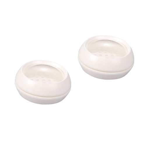 Ipetboom 2stücke Pack Leere Puderdosen Tragbar Mit Netzmittelteil Design Für Lose Puder Kosmetikbehälter Für Damen Mädchen von Ipetboom